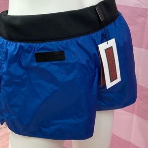 Burberry nylon shorts ladies Blue Sz 8